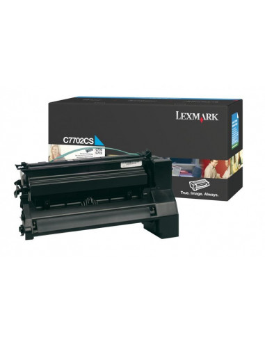 Toner Lexmark C7702CS, cyan, 6 k, C770dn, C770dtn