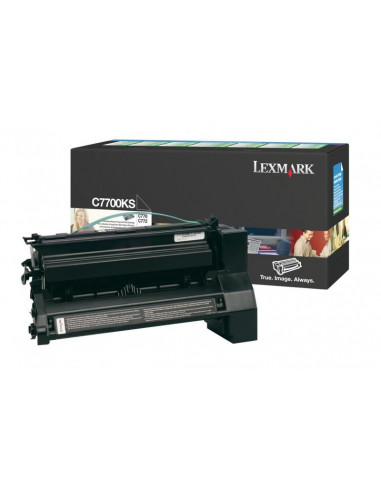 Toner Lexmark C7700KS, black, 6 k, C770dn, C770dtn