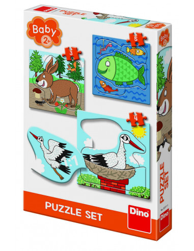 Baby Puzzle - Unde locuiesc animalele?,325111