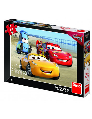 Puzzle - Cars 3 la mare (24 piese),351585
