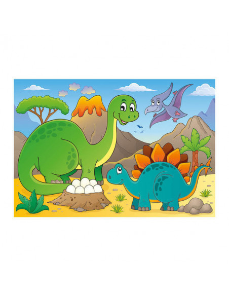 Puzzle - Dinozauri prietenosi (48 piese),371309