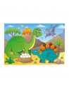 Puzzle - Dinozauri prietenosi (48 piese),371309