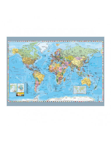 Puzzle - Harta politica a lumii (1000 piese),532489