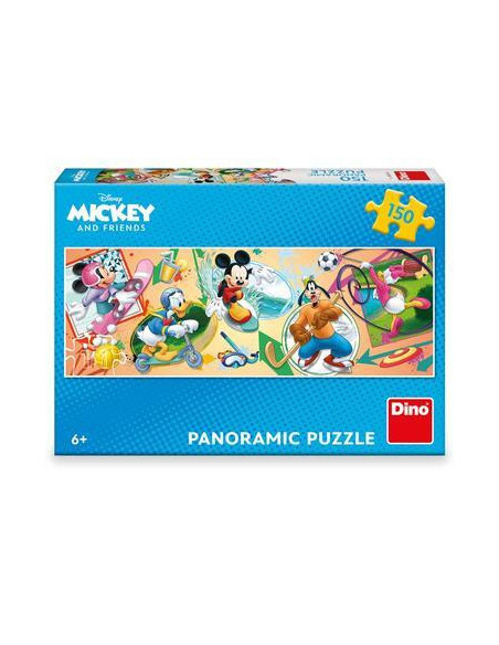 Puzzle - Mickey si prietenii la ora de sport (150 piese),393318