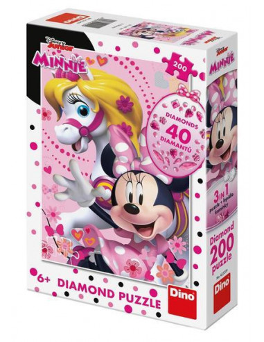 Puzzle - Minnie si calutul (200 piese),422209