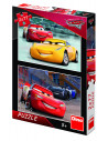 Puzzle 2 in 1 - Cars 3: Cursa cea mare (77 piese),386150