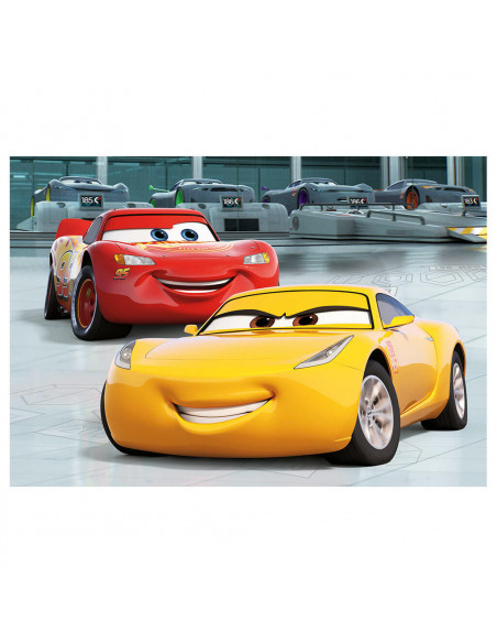 Puzzle 2 in 1 - Cars 3: Cursa cea mare (77 piese),386150