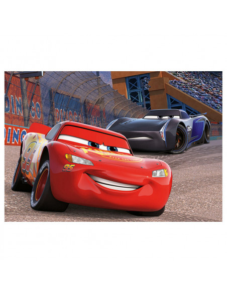 Puzzle 2 in 1 - Cars 3: Cursa cea mare (77 piese),386150