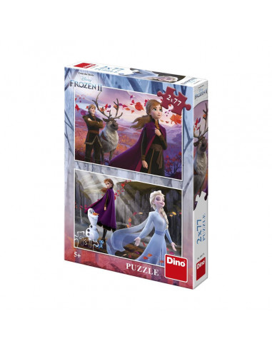 Puzzle 2 in 1 - Frozen II (77 piese),386174