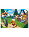 Puzzle 2 in 1 - Mickey campionul (77 piese),386129