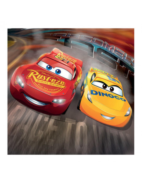 Puzzle 3 in 1 - Cars 3: Cursa cea mare (55 piese),335240