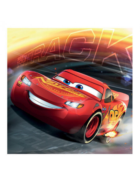 Puzzle 3 in 1 - Cars 3: Cursa cea mare (55 piese),335240