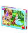 Puzzle 3 in 1 - Printese jucause (55 piese),335288