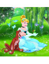 Puzzle 3 in 1 - Printese jucause (55 piese),335288