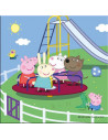 Puzzle 3 in 1 - Purcelusa Peppa in vacanta (55 piese),335356
