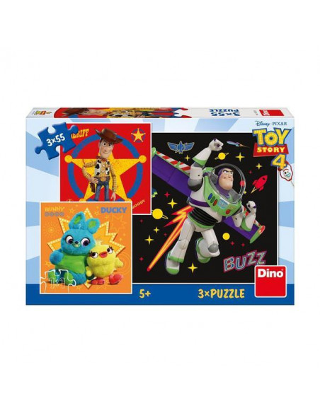 Puzzle 3 in 1 - TOY STORY 4 (55 piese),335325