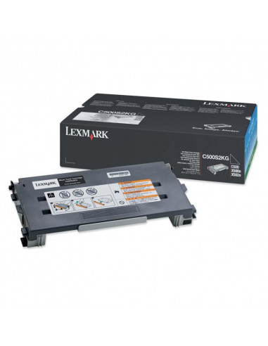 Cartus Toner Original Lexmark C500S2KG, Black, 2500