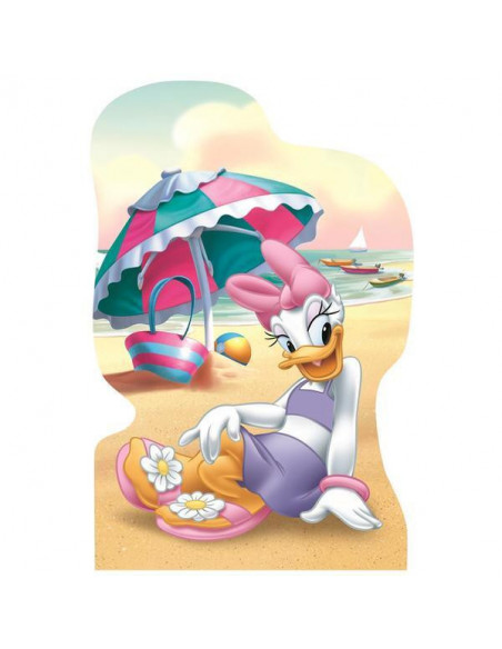 Puzzle 4 in 1 - Minnie si Daisy in vacanta (54 piese),333253