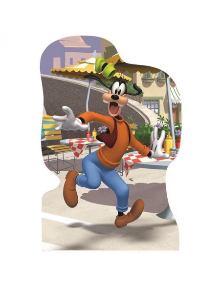 Puzzle 4 in 1 - Plimbare prin oras cu Mickey si prietenii (54