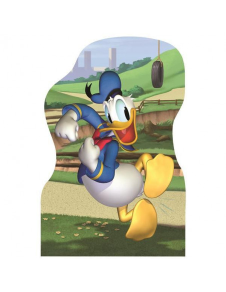 Puzzle 4 in 1 - Plimbare prin oras cu Mickey si prietenii (54
