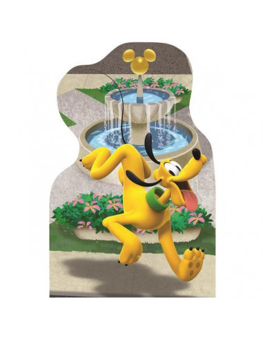 Puzzle 4 in 1 - Plimbare prin oras cu Mickey si prietenii (54