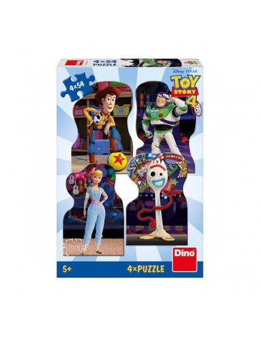 Puzzle 4 in 1 - TOY STORY 4 (54 piese),333222