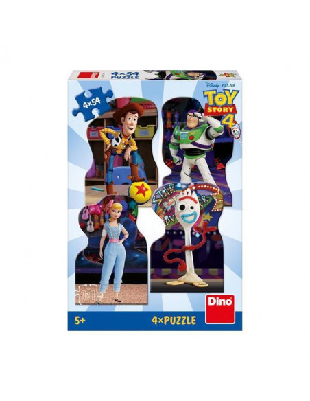 Puzzle 4 in 1 - TOY STORY 4 (54 piese),333222