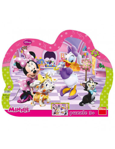 Puzzle cu rama - Minnie si Daisy (25 piese),311282