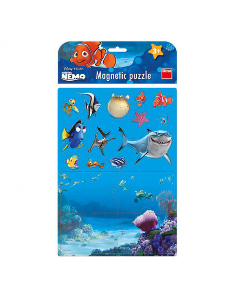 Puzzle magnetic - Nemo (17 piese),658646