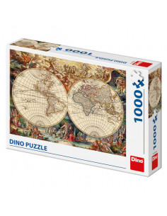 Puzzle - Harta istorica (1000 piese),532496
