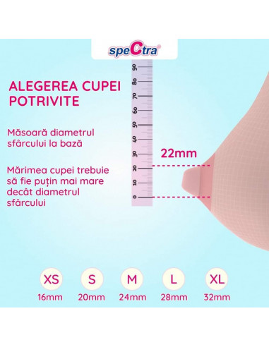 Set cupa pentru san - 24 mm,ENAC023