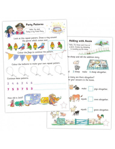 Carte cu activitati si abtibilduri - Numaratul distractiv,L3143B