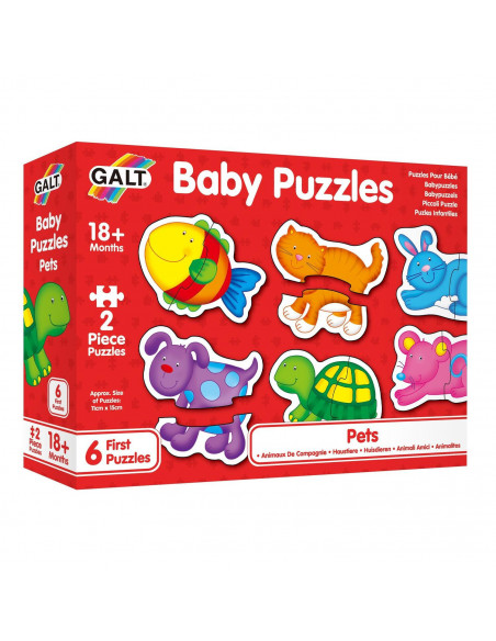 Baby Puzzle: Animale de companie (2 piese),1003034