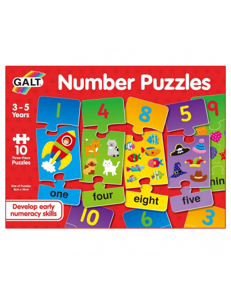 Puzzle cu numere (3 piese),1105050