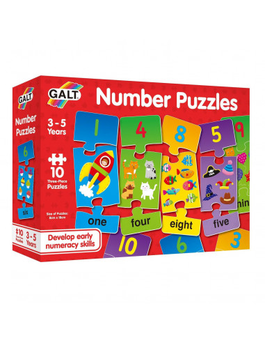 Puzzle cu numere (3 piese),1105050