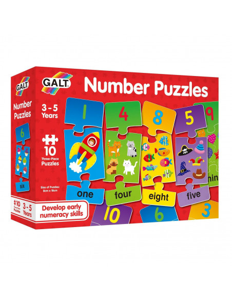 Puzzle cu numere (3 piese),1105050