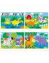 Set 4 puzzle-uri - Animalute (2, 3, 4, 5 piese),1005239