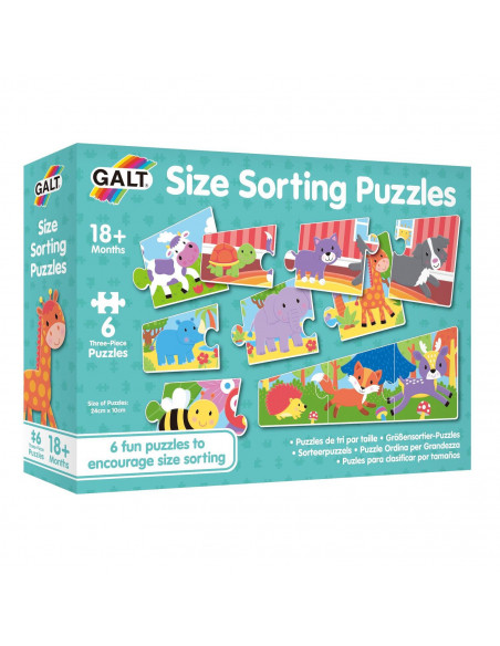 Set 6 puzzle - Animalute jucause (3 piese),1005278