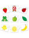 Set de 6 puzzle-uri - Lumea culorilor,1005281