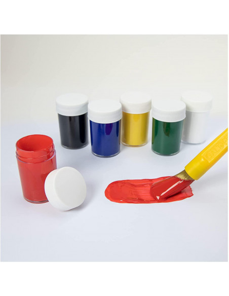 Set acuarele lavabile in 6 culori,A3009C