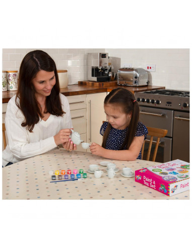 Set ceramica: Picteaza un set de ceai,A3975K