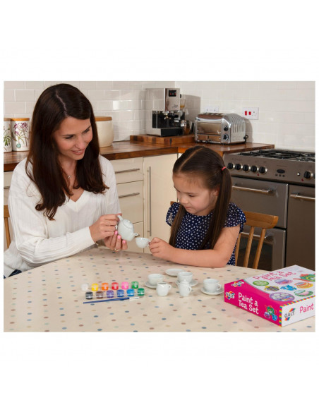 Set ceramica: Picteaza un set de ceai,A3975K