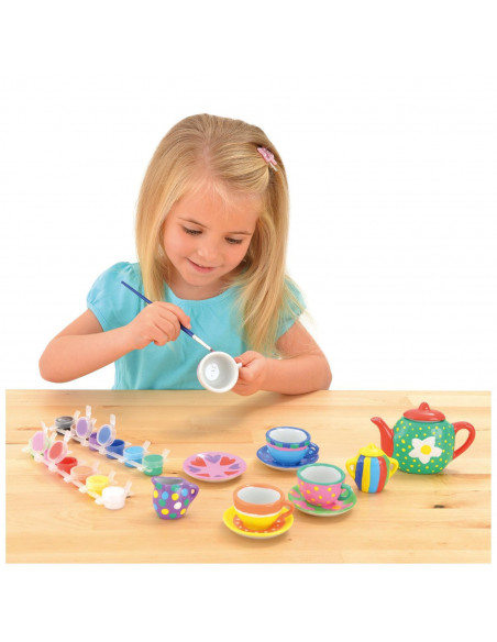 Set ceramica: Picteaza un set de ceai,A3975K
