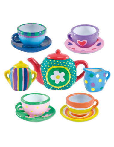 Set ceramica: Picteaza un set de ceai,A3975K