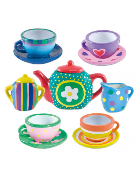 Set ceramica: Picteaza un set de ceai,A3975K
