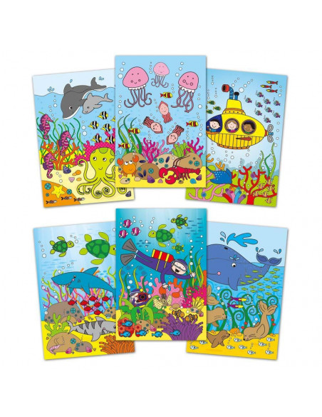 Water Magic: Carte de colorat Lumea acvatica,1004918