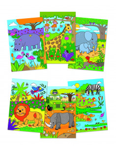 Water Magic: Carte de colorat Safari,1004927