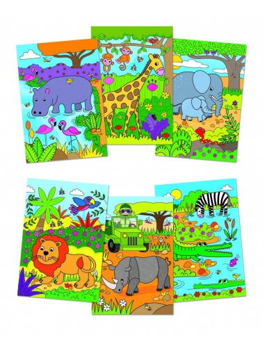 Water Magic: Carte de colorat Safari,1004927