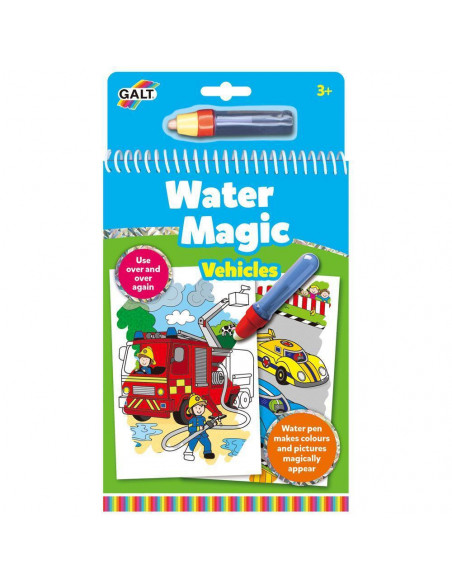 Water Magic: Carte de colorat Vehicule,1004933