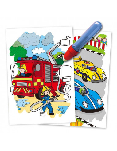 Water Magic: Carte de colorat Vehicule,1004933